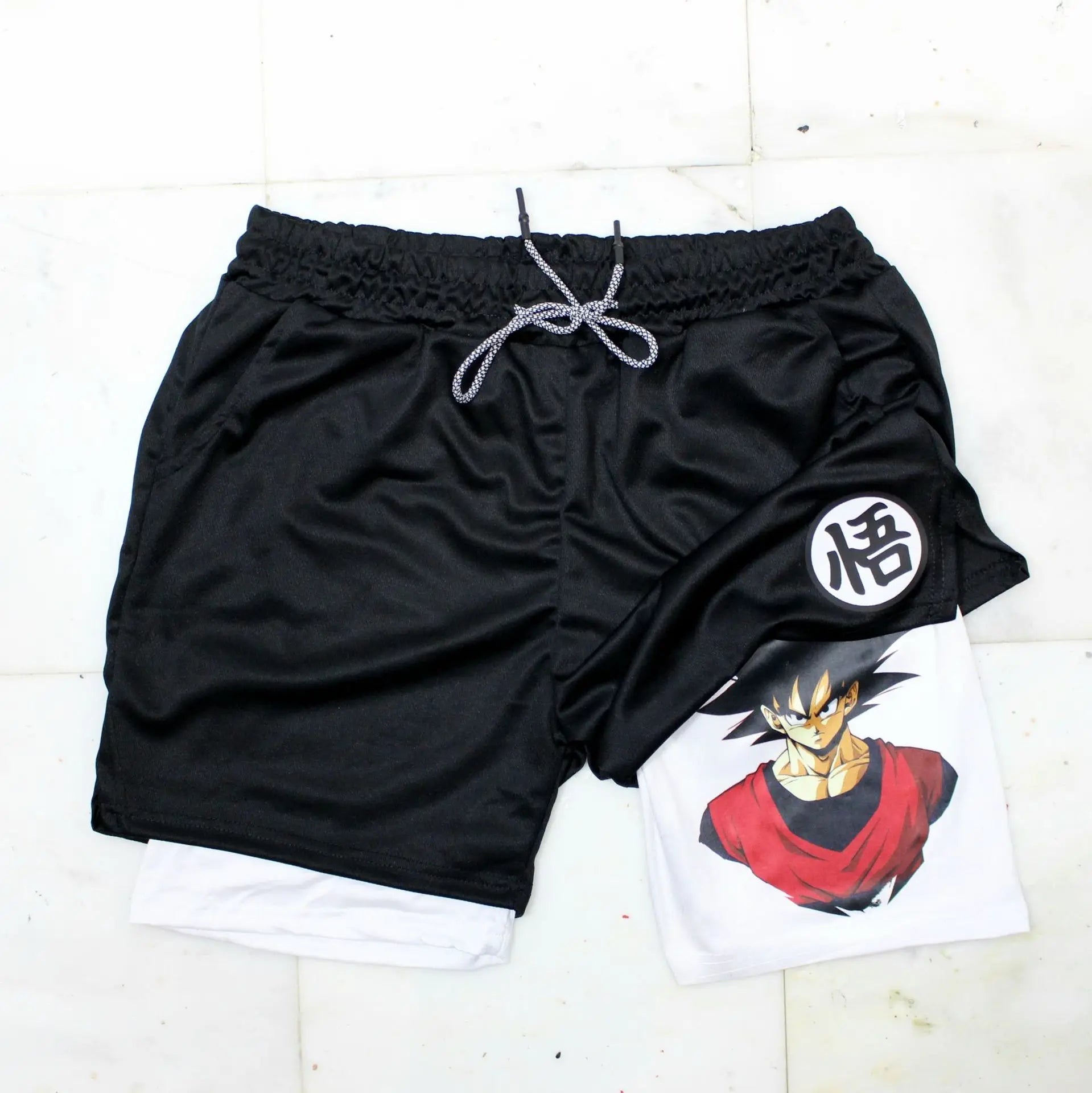 DRAGON BALL - Anime Gym Shorts - Men's Anime Gym Shorts